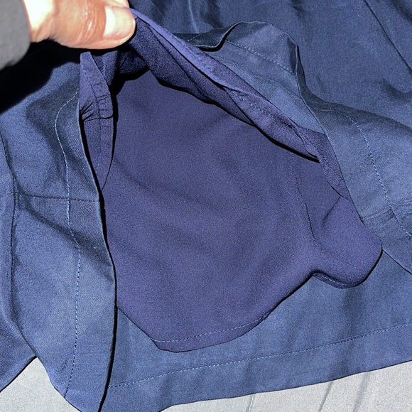 Lulu’s Destined for Chicness Navy Blue One-Shoulder Romper size L. Navy Blue. - Picture 12 of 12